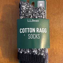 LLBean Cotton Tag Socks 