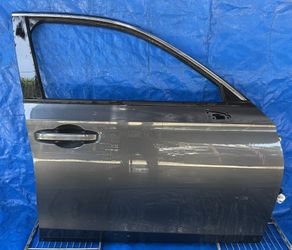 HONDA CIVIC FRONT RIGHT PASSENGER DOOR ASSEMBLY GRAY NH904M 22-25