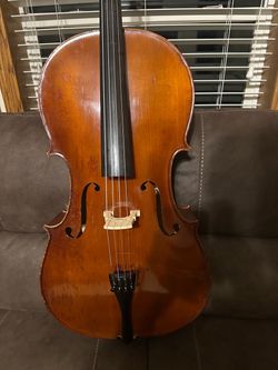 1999 WM Lewis and Son 4/4 Cello with New Strings, Bow, Digital Tuner, Hard Case $900 Firm