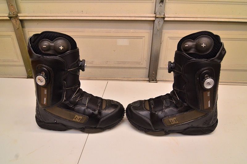 DC Allegiance size 10 dual BOA laces snowboard boots 50% OFF WITH SNOWBOARD PURCHASE