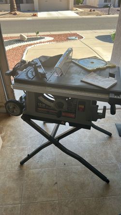 Craftsman Portable Table 10 inch Saw
