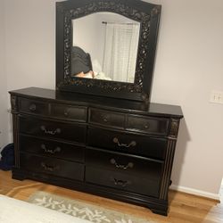 Dresser And Mirror