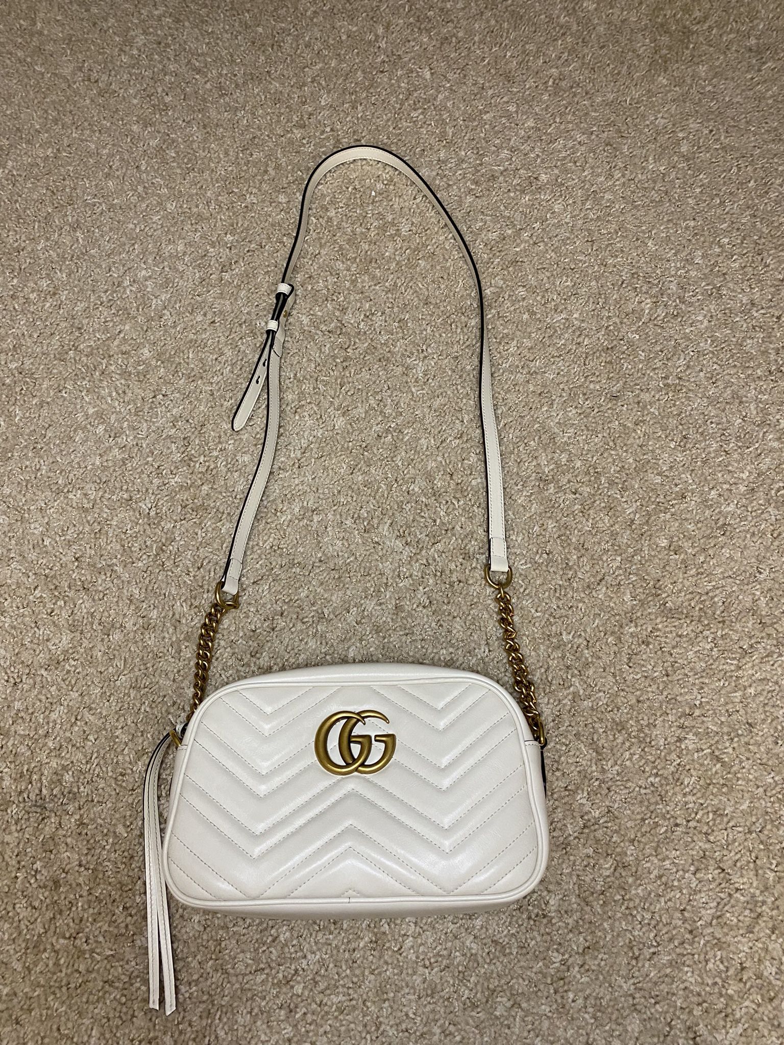 Authentic Gucci Marmont GG Camera Bag 