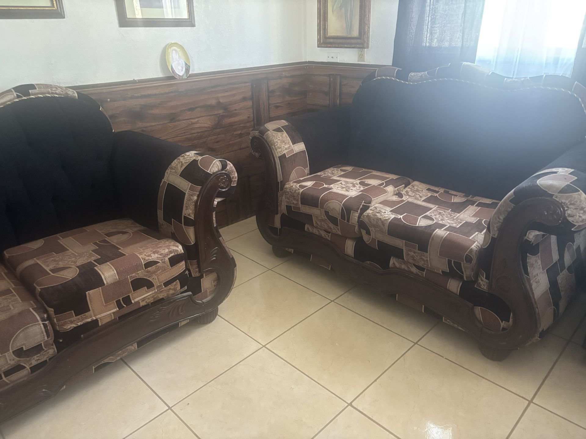Two  Sofa One Is A Bed Condition
