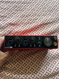F￼ocusrite Scarlett 2i2