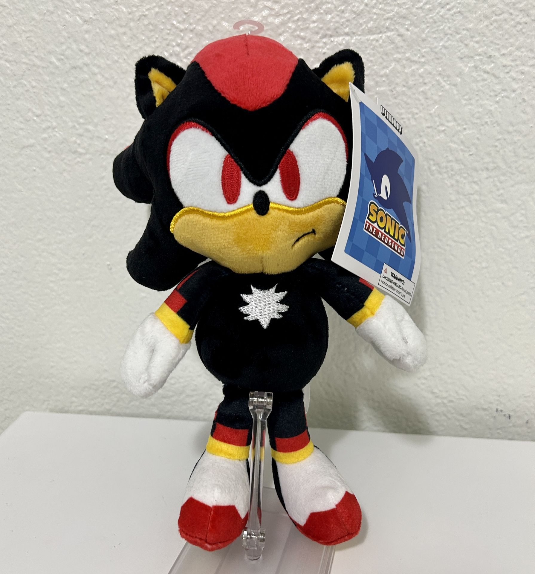 Sonic the Hedgehog Shadow Sonic Phunny Plush