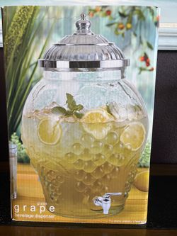 Grape Glass Drink Dispenser