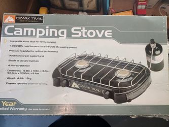 Camping Stove 2-Burner, Ozark Trail