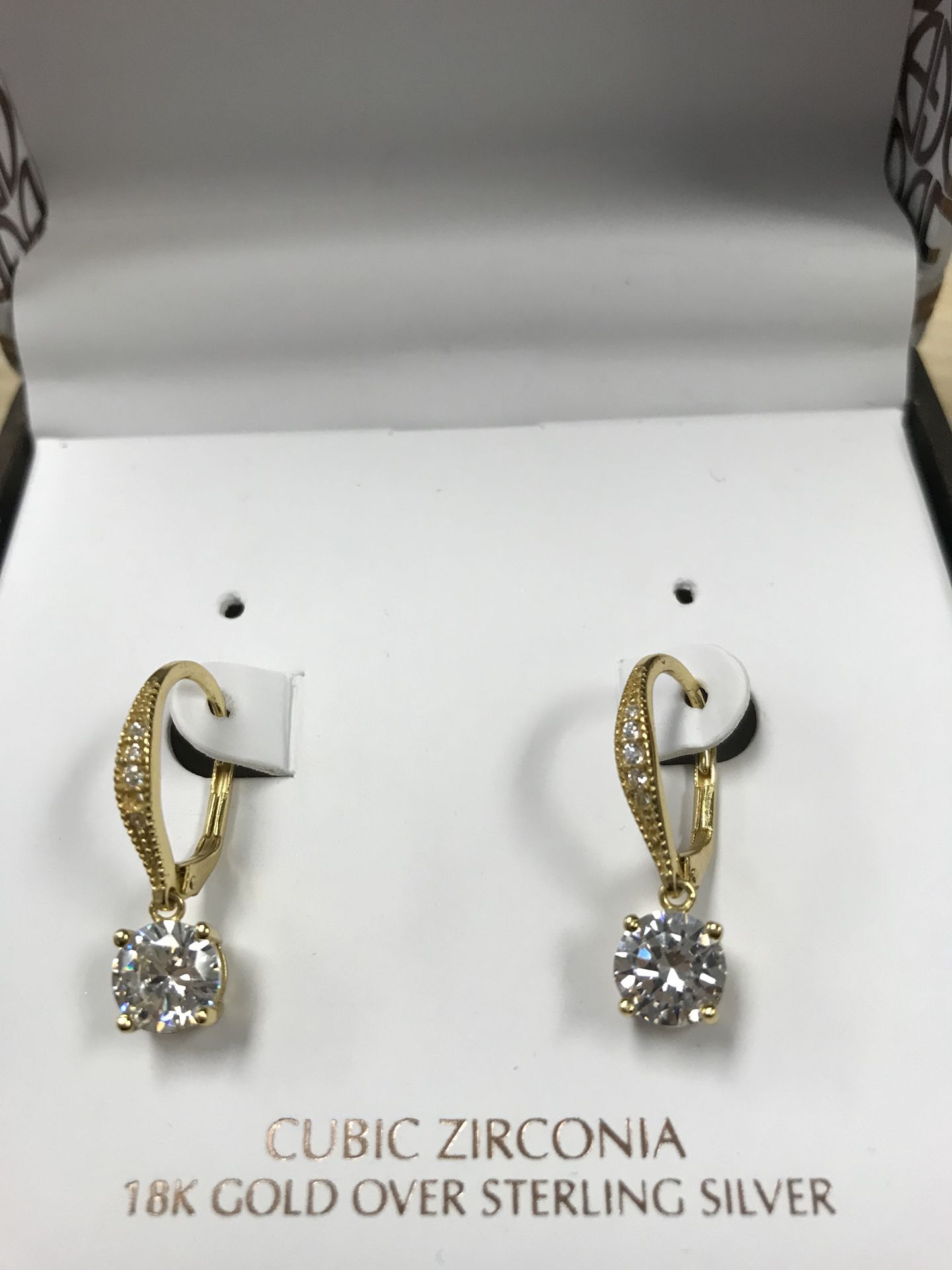 Giani Bernini” earrings. Gift and used only once. Valued at $85