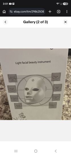 Led light Facial Therapy Mask