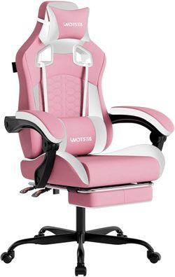WOTSTA Gaming Chair with Massage,Ergonomic