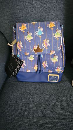 Disney Loungefly Mini Backpack Carrousel Princess