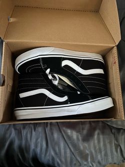 Vans SK8-Hi Black and White Sneakers