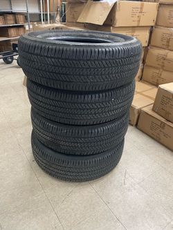🔥 Set of 4 Bridgestone Dueler H/L Tires – Like New – 255/70R18 112T