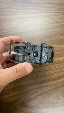 Vintage Metal Militia Belt Size Large