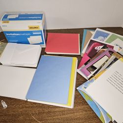 Various Greeting Cards And Envelopes 
