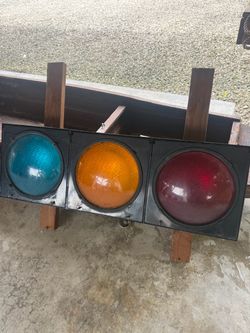 Traffic Light Replica 45x15 Weetherproof