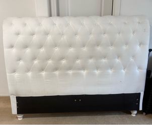 White headboard