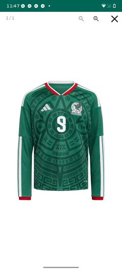 Nueva NEW jersey long sleeve Mexico Soccer XL