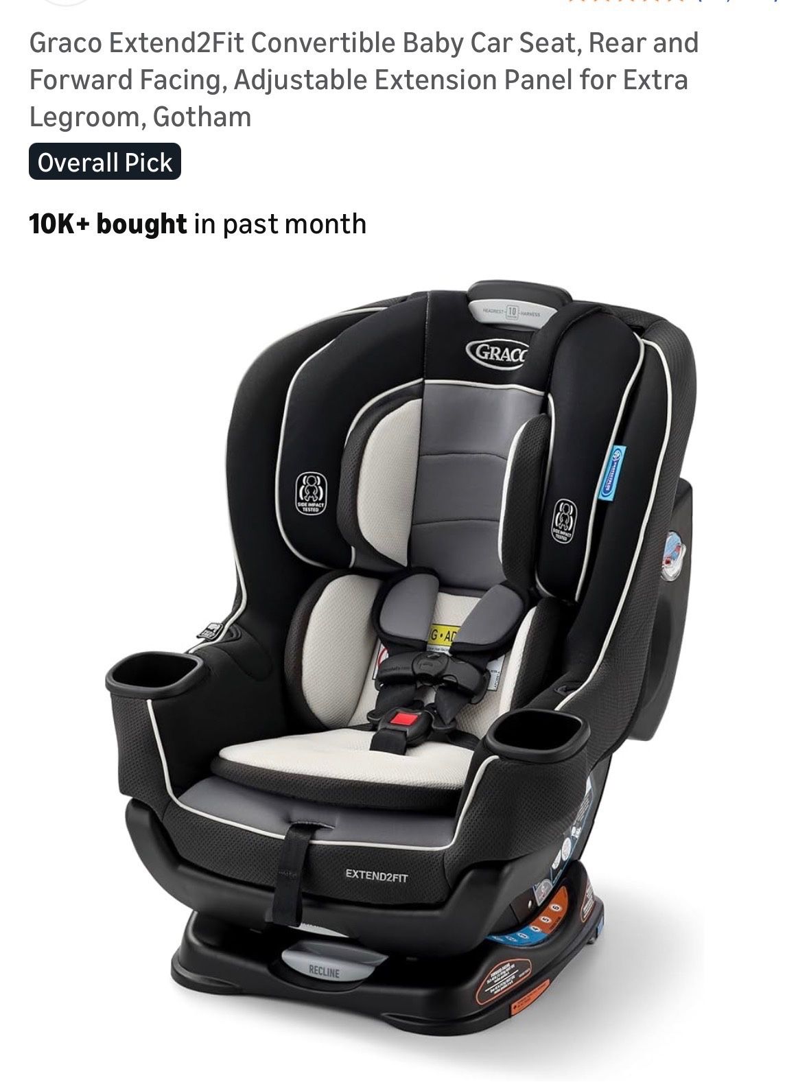 Graco Extend2Fit Car Seat