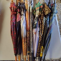 Nine New Large Umbrellas $5.00 Each