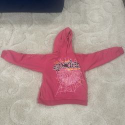 Pink Spider Hoodie 