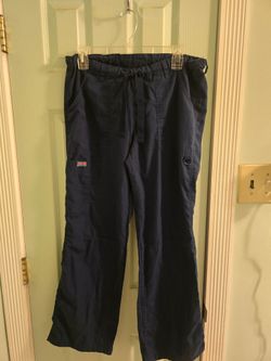 Cherokee Workwear Women's Navy Blue Scrub Pants Size Small