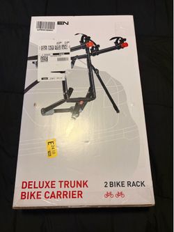 Allen Sports Deluxe 2-Bike Trunk Mount Rack, Model 102DN-R, Black