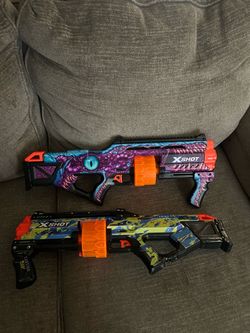 X-Shot Foam Dart Blasters – Set of 2