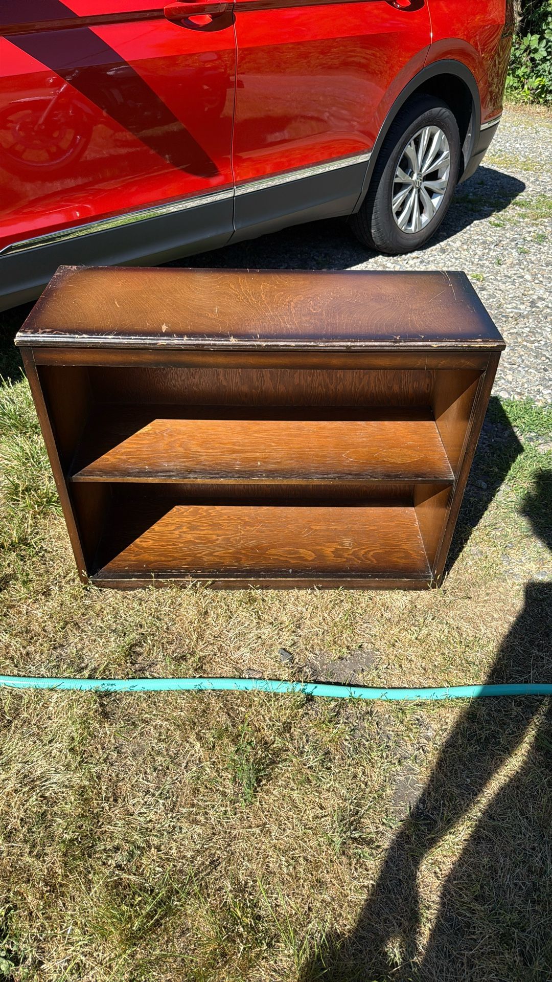 TWO Wooden Book Shelves