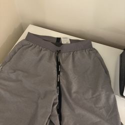 Grey Nike Running Shorts