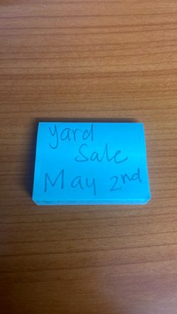 Big Yard Sale