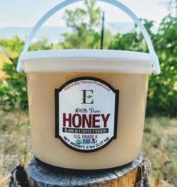 100% Pure Organic Creamed Honey - Raw 5 LBS 