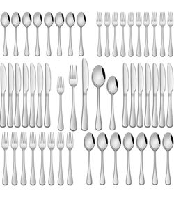 30 piece stainless steel flatware set