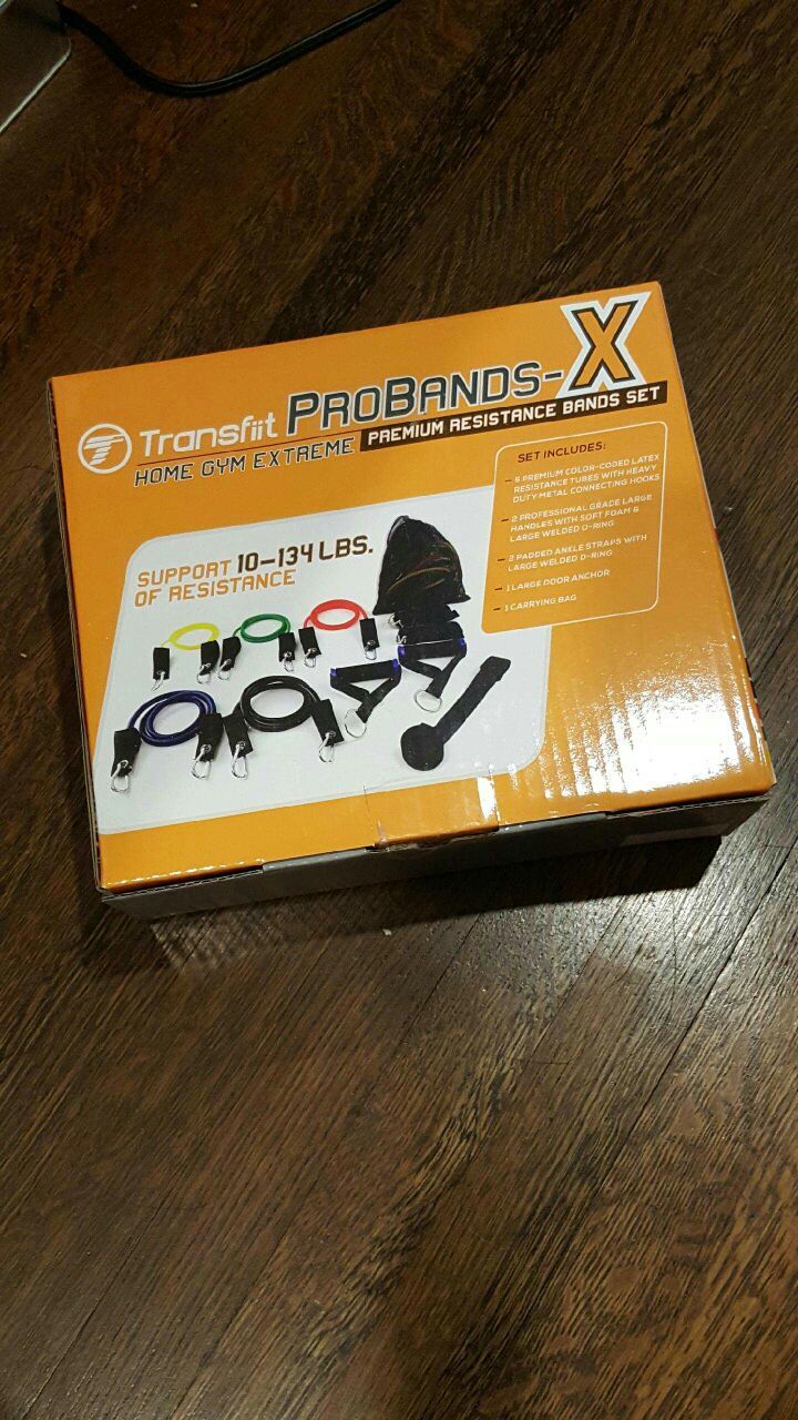 Transfiit Brand New 11pc Excercise and Workout Resistance Bands