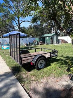 Single Axle Utility Trailer