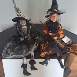 Decorative Holiday Witch Set