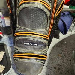 Attitude Golf Bag With Clubs