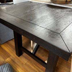 Solid Wood Dining Room Table 