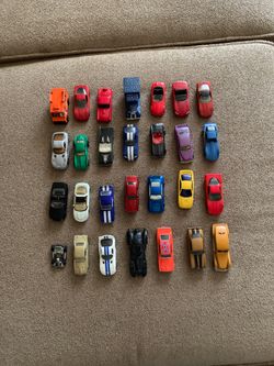 Assorted Toy Cars and other Vehicles