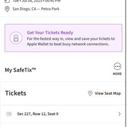 SAN DIEGO PADRES VS DIAMONDBACKS SEC 227 7/8/25