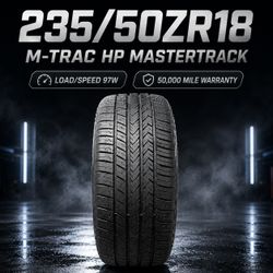 🔥 235/50ZR18 M-TRAC HP MASTERTRACK Tires 🔥