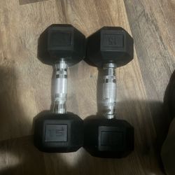 15 Pound Dumbbells