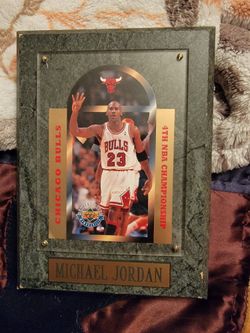 Michael Jordan Plackard