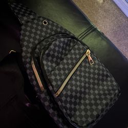 Fanny Pack Gold/black