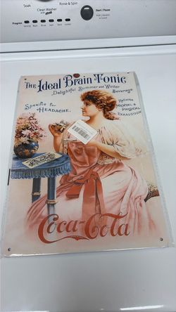 Coca cola tin new
