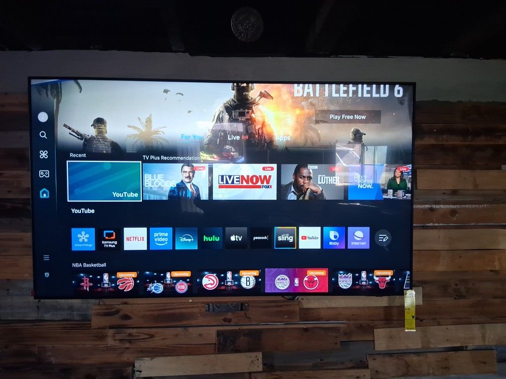 65" SAMSUNG CRYSTAL UHD TV