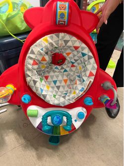 Baby Einstein Ocean Explorers Airplane Adventure Activity Jumper – Excellent Condition