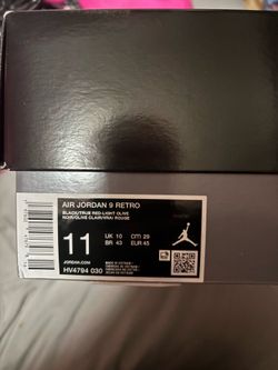 Jordan 9s Olive 2024 size 11