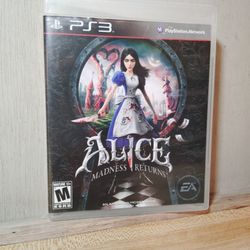 PS3 Alice Madness Returns